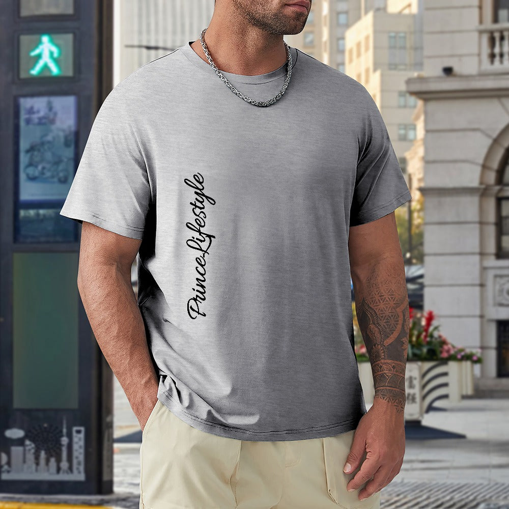 Princelife New High quality Men's T-shirt 100% Cotton