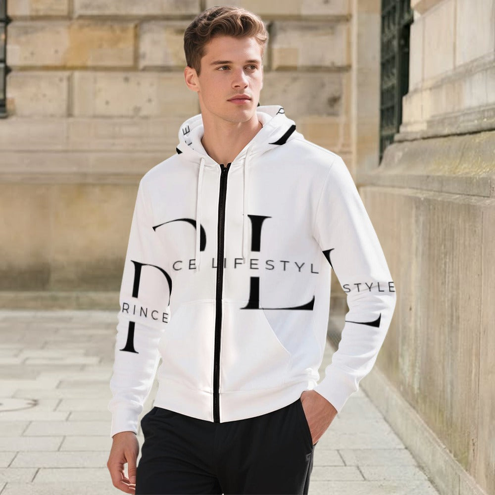Men's Fashion Youth Jacket Hoodies with Zipper and Pockets