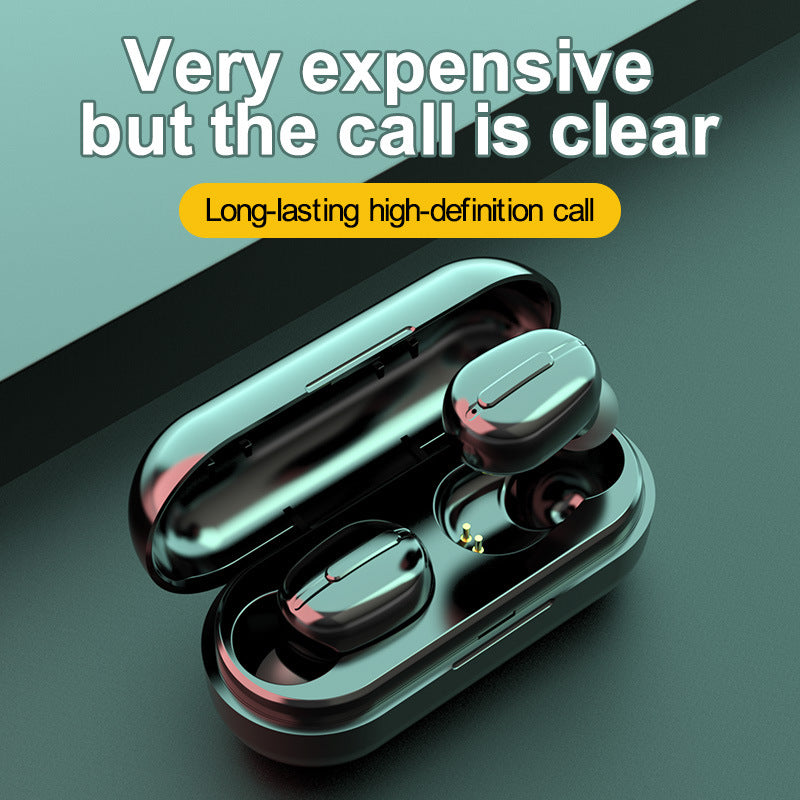 L13 Bluetooth Headset Binaural With Charging Compartment Version 5.0 Invisible Mini Business Stereo True Wireless Headset
