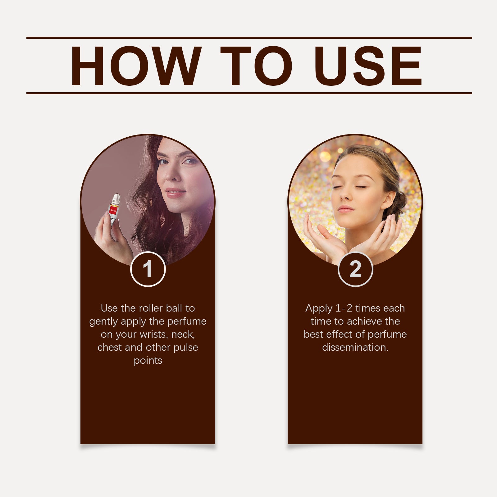 Roxelis Charm Pure Perfume Oil Cologne Pheromone Romantic Fragrance Lasting Fragrance Portable Vial Perfume