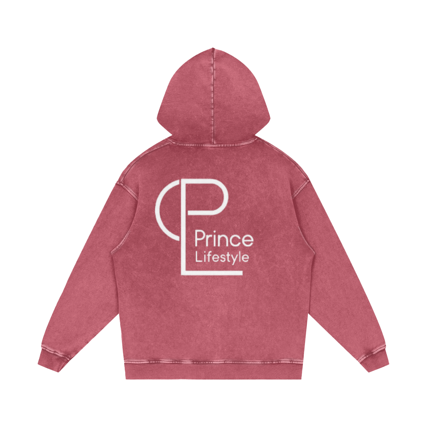 Snow Washed Loose Cotton Hoodie