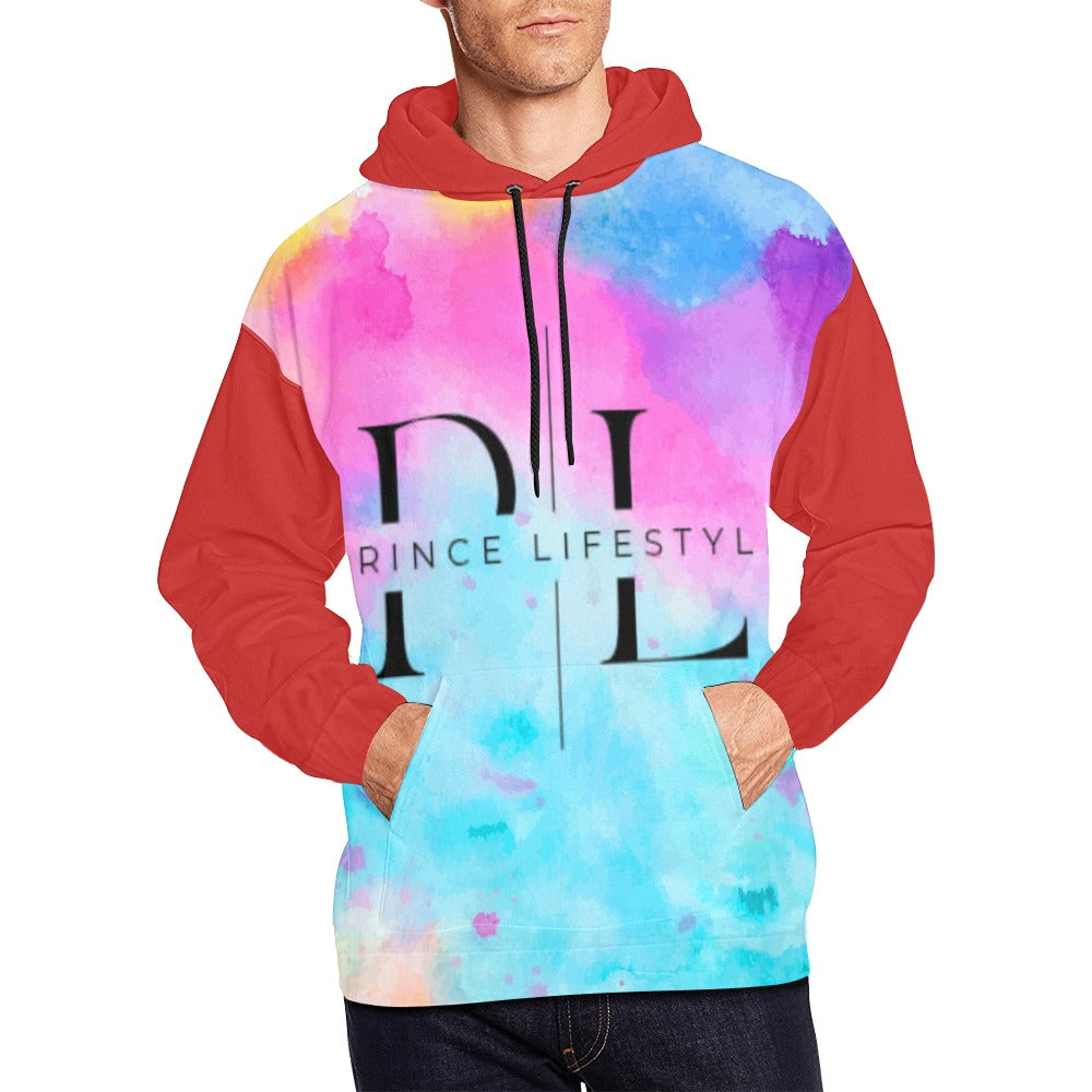Men's All Over Print Hoodie (USA Size) (Model H13)