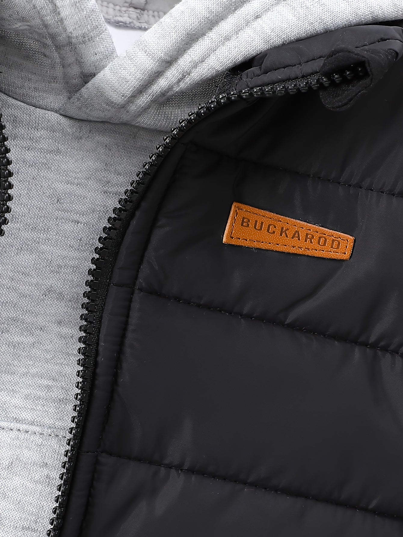 Boys' 3pcs Fall/Winter Outfit Set - Casual Zip Vest, Hoodie & Pants in Solid Color Gray - for Ages 0-3, Perfect for Outdoor