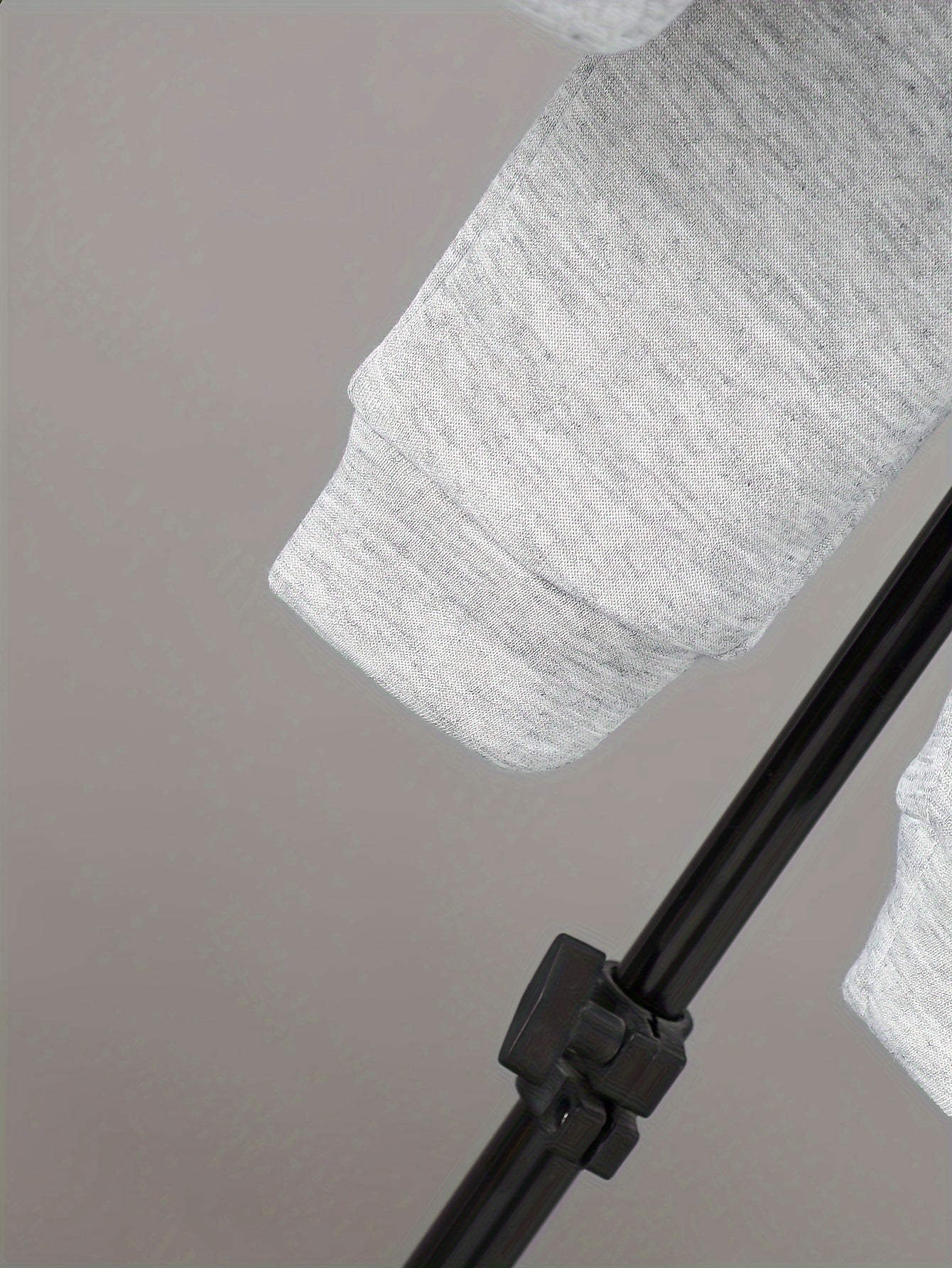 Boys' 3pcs Fall/Winter Outfit Set - Casual Zip Vest, Hoodie & Pants in Solid Color Gray - for Ages 0-3, Perfect for Outdoor