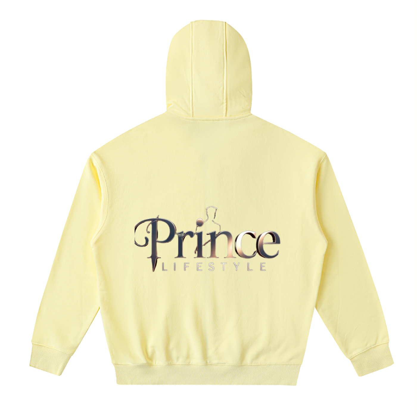Drop-Shoulder Zip Up Hoodie