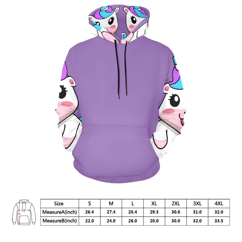Men's All Over Print Hoodie (USA Size) (Model H13)