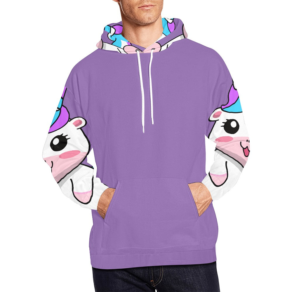 Men's All Over Print Hoodie (USA Size) (Model H13)