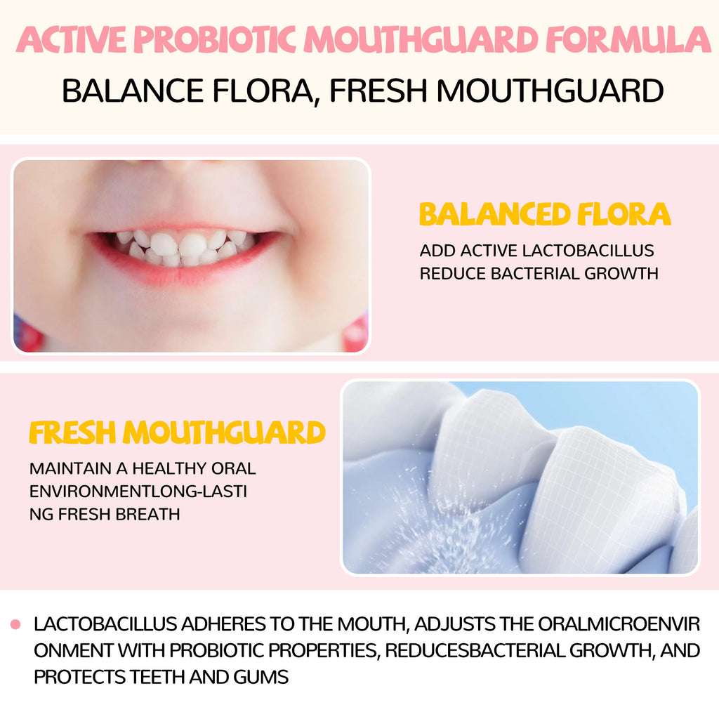Wiieey Children's Teeth Cleaning Spray Teeth Care Mouth Spray Teeth Fresh Children's Teeth Care Spray
