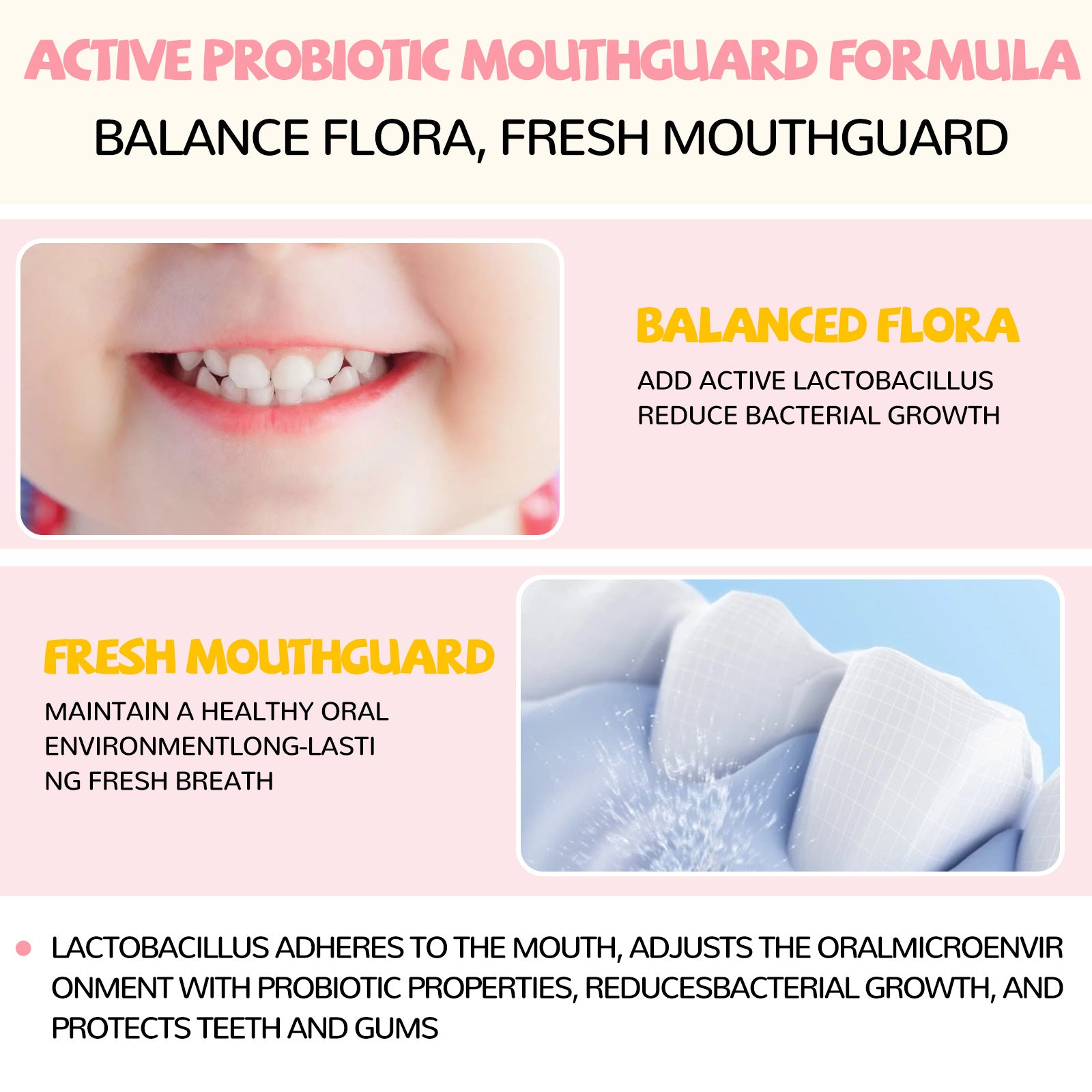 Wiieey Children's Teeth Cleaning Spray Teeth Care Mouth Spray Teeth Fresh Children's Teeth Care Spray