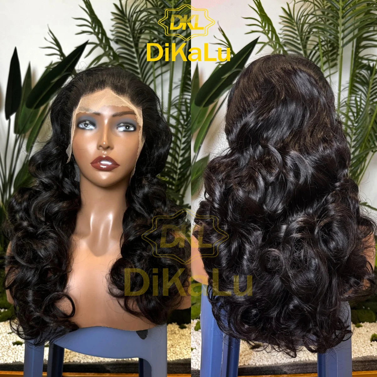 250% Density Highlight Colored Human Hair Wigs Pre Plucked Virgin Hair Rose Wavy Wholesale 13x4 HD Transparent Lace Frontal Wigs