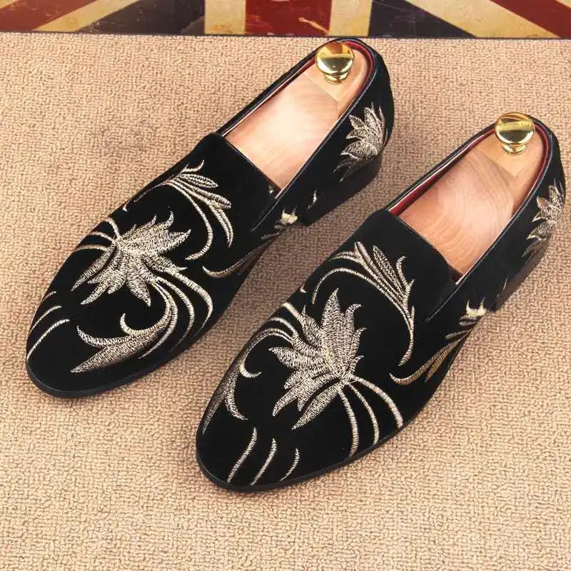 Mazefeng Man Breathable Stitching Style Casual Shoes Adults Fashion Lazy Loafers Men Driving Slip-On Doug Shoes Plus Size 38-48