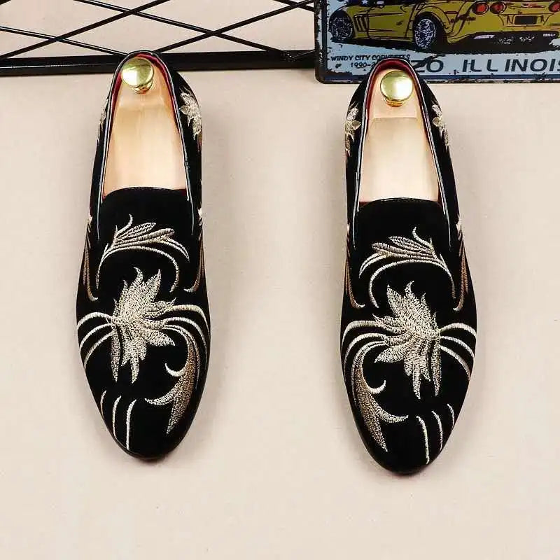 Mazefeng Man Breathable Stitching Style Casual Shoes Adults Fashion Lazy Loafers Men Driving Slip-On Doug Shoes Plus Size 38-48