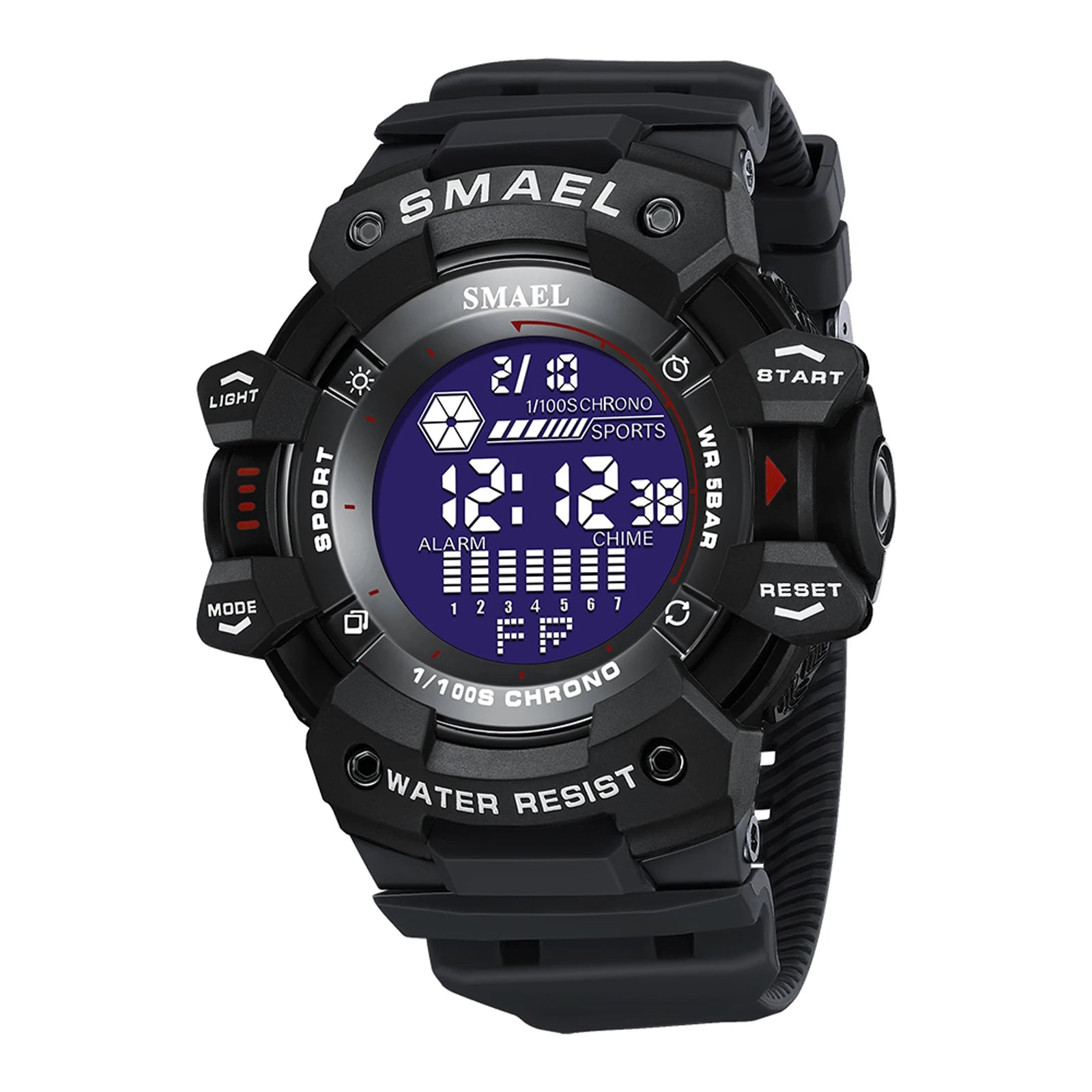 2023 Men Watches Luxury Man Military Watch SMAEL 8050 Waterproof Big Dial Fashion LED Backlight Sport Digital Watch For Men