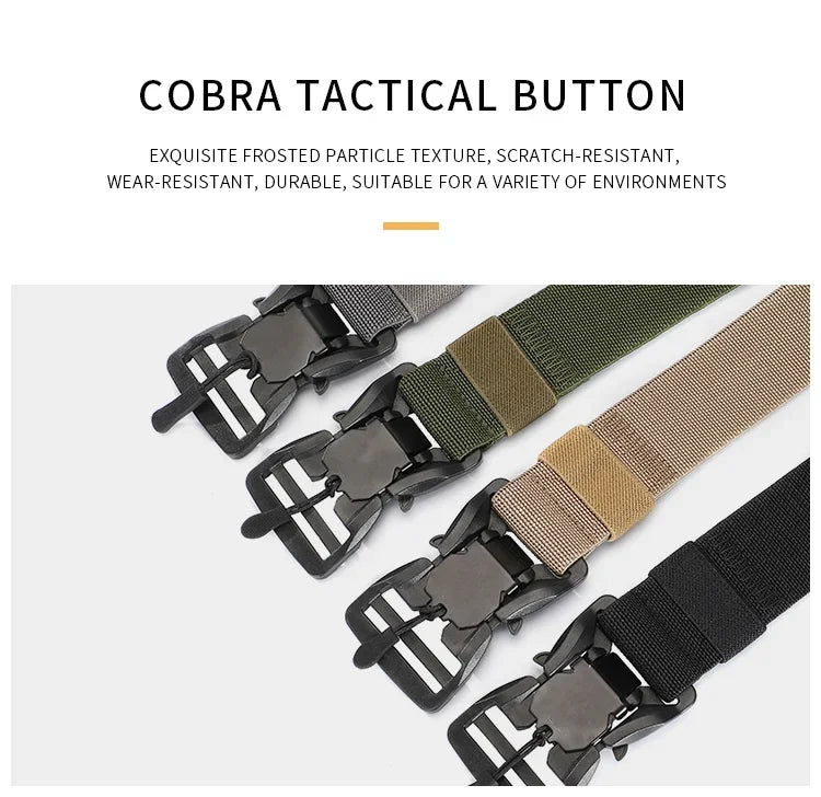 New Quick Release Pluggable Buckle Sports Belt Breathable ElasticMen Belts For Men Elastic Pants Belt