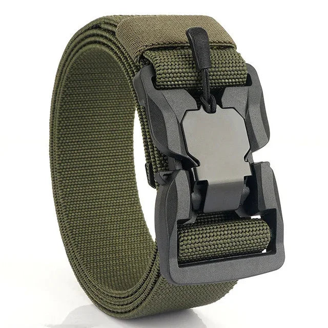 New Quick Release Pluggable Buckle Sports Belt Breathable ElasticMen Belts For Men Elastic Pants Belt