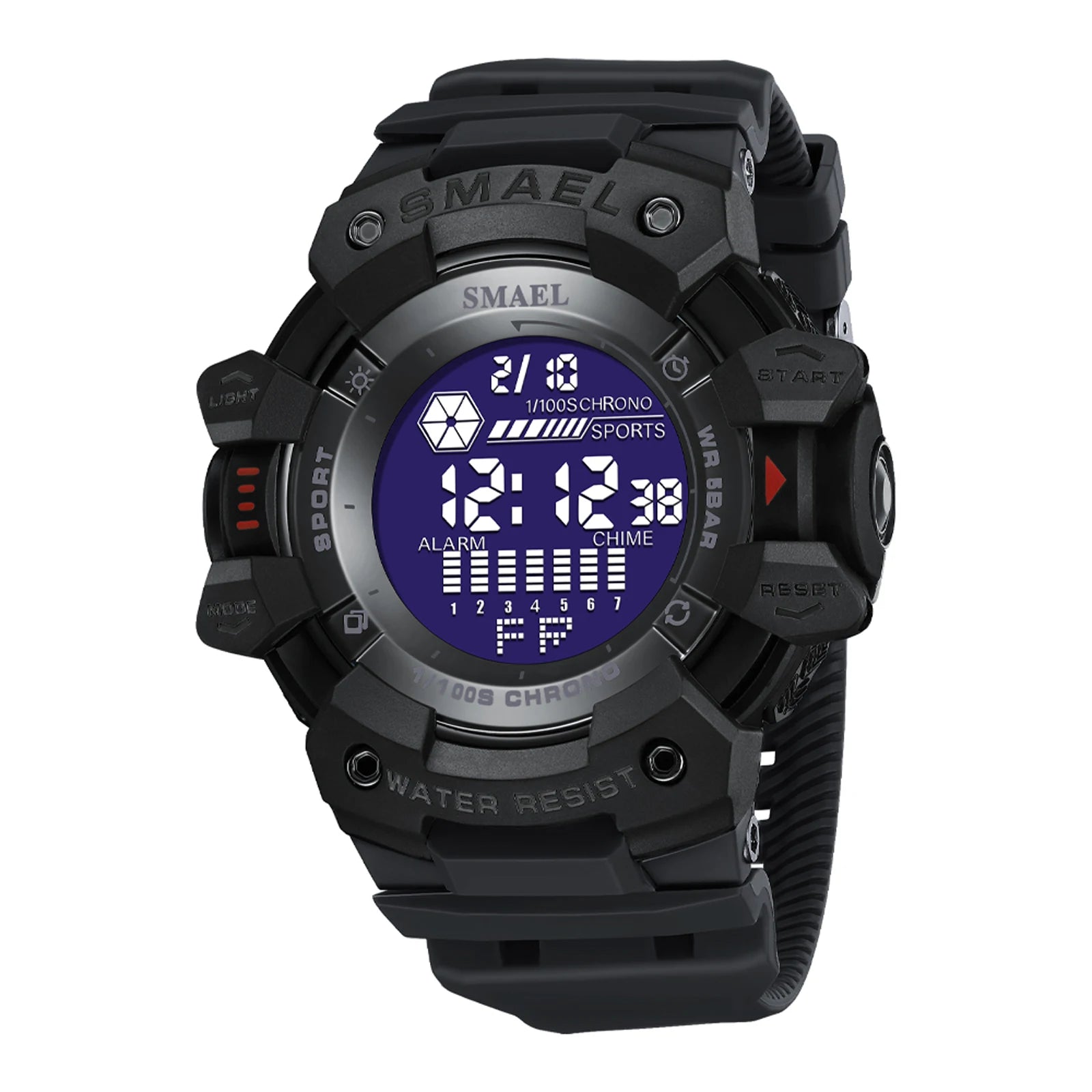 2023 Men Watches Luxury Man Military Watch SMAEL 8050 Waterproof Big Dial Fashion LED Backlight Sport Digital Watch For Men