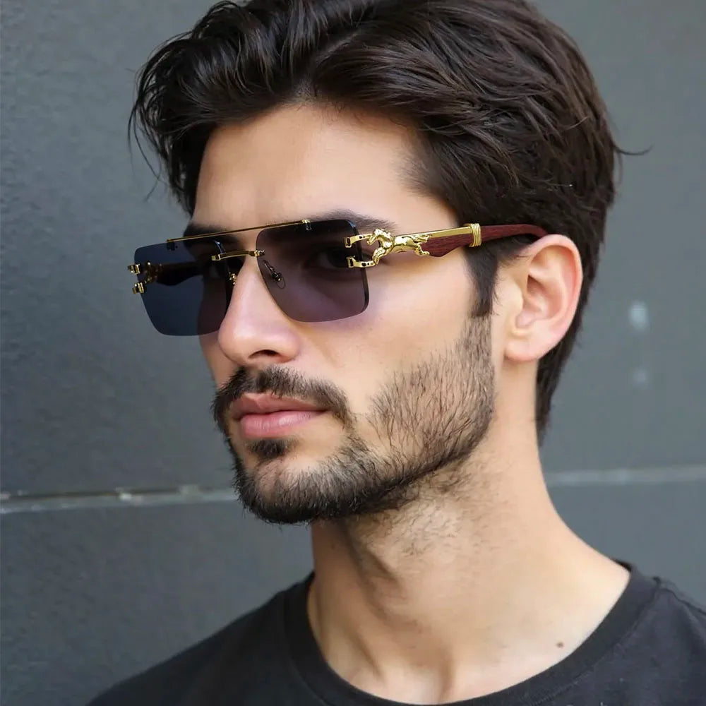 2025 Vintage Sunglass Men Square Sunglasses Women Free Shiping Luxury Fashion Glasses Gafas De Sol Hombre Lunette Soleil Femme