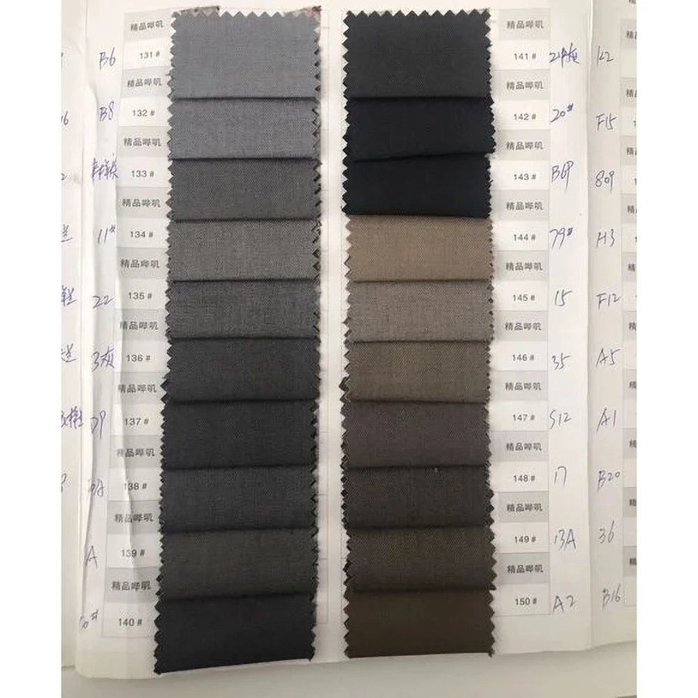 Suits for Men 2 Piece Fashion Stand Collar Single Breasted Suit Solid Color Wedding Tuxedo Business Casual Suit (Jacket+Pants)