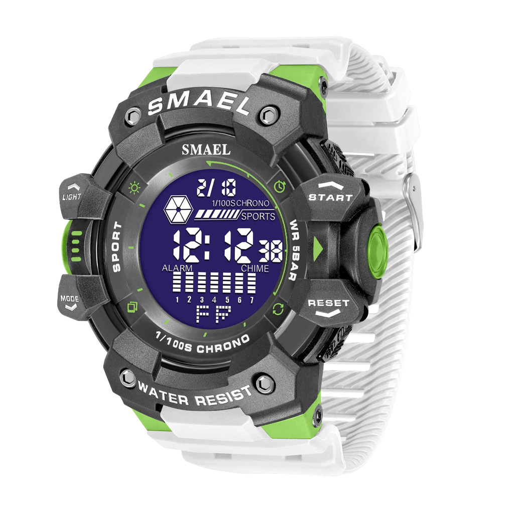 2023 Men Watches Luxury Man Military Watch SMAEL 8050 Waterproof Big Dial Fashion LED Backlight Sport Digital Watch For Men