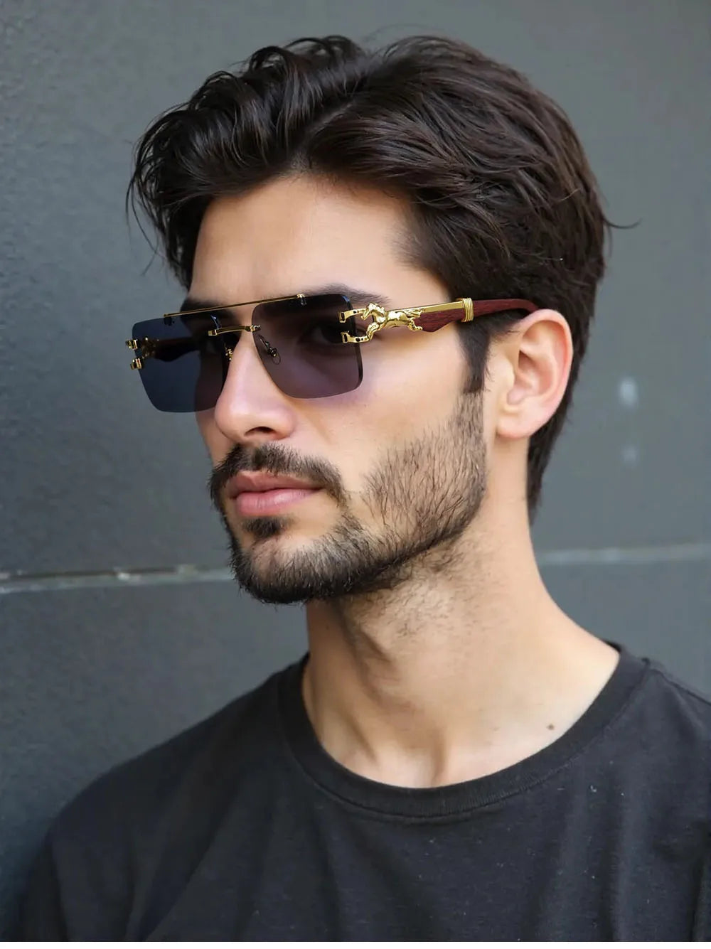 2025 Vintage Sunglass Men Square Sunglasses Women Free Shiping Luxury Fashion Glasses Gafas De Sol Hombre Lunette Soleil Femme