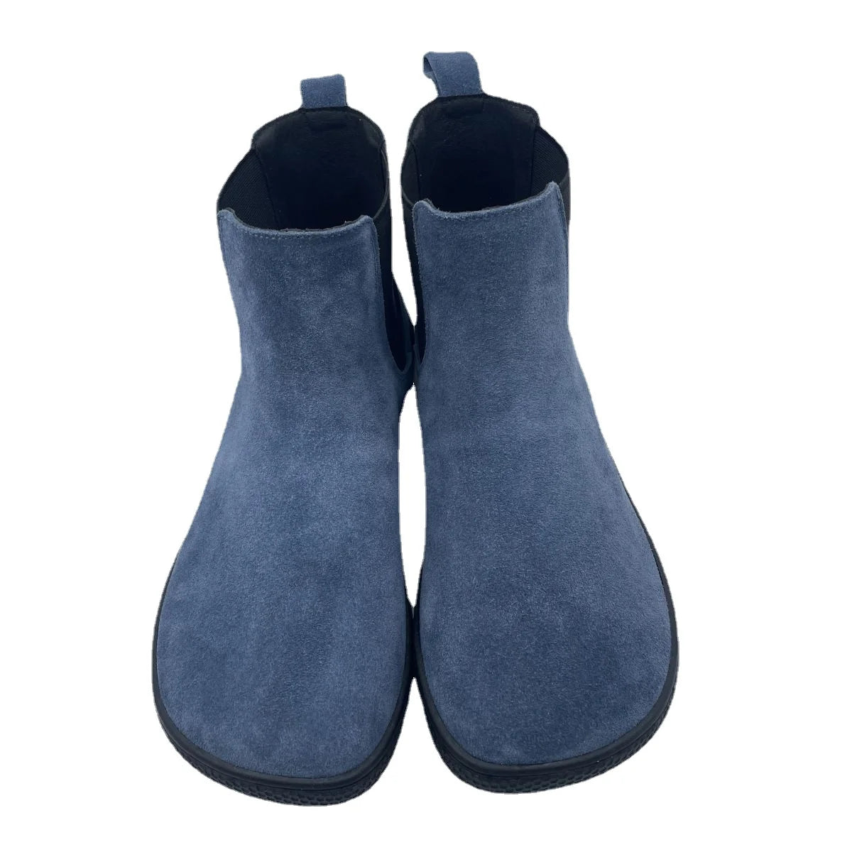 Tipsietoes Chelsea Barefoot Spring Autumn Genuine Cow Suede Waterproof Leather Boots With Leather Linning Inside For Women