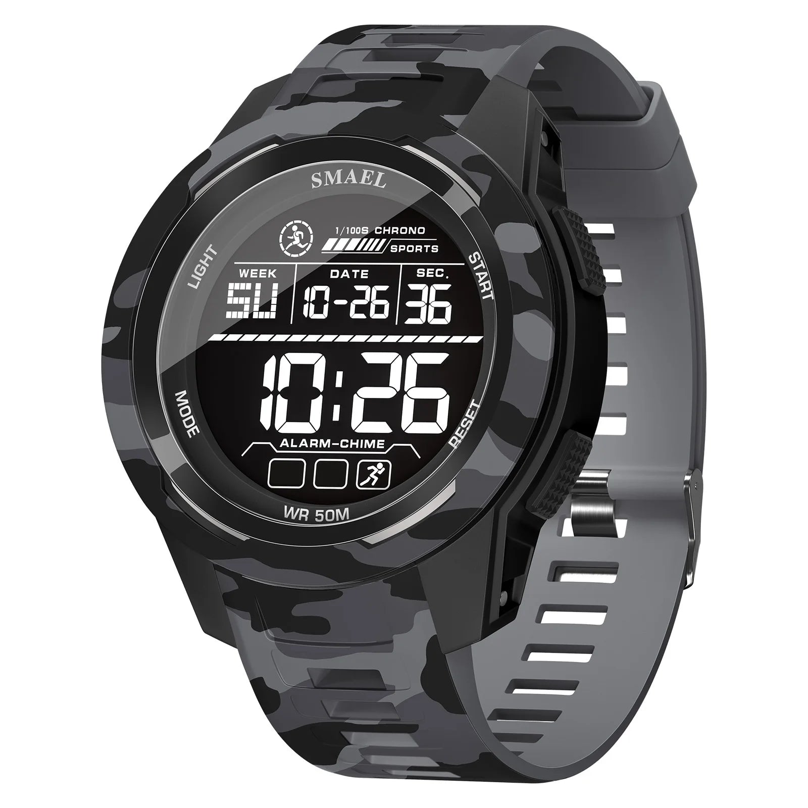 Military Watch Men Sports Watches Digital LED 50M Wateproof 8105C S Shock Resistant Military Watches Amry Men's Wristwatches