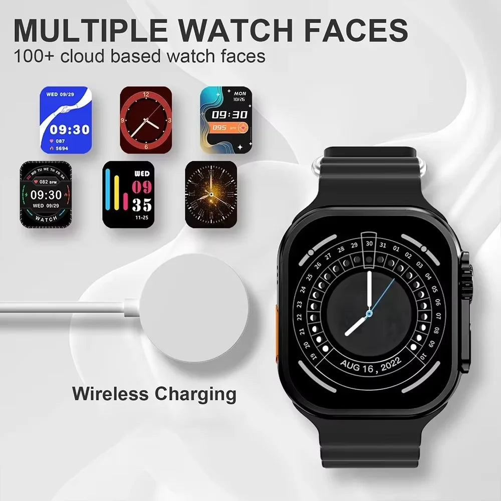 KESHUYOU T800 Ultra Smart Watch 8 For Men And Women With Bluetooth Call 1.99 Inch Hd Screen Smartwatch