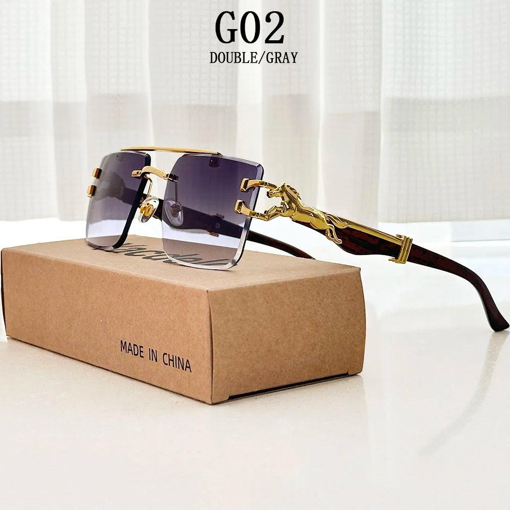 2025 Vintage Sunglass Men Square Sunglasses Women Free Shiping Luxury Fashion Glasses Gafas De Sol Hombre Lunette Soleil Femme