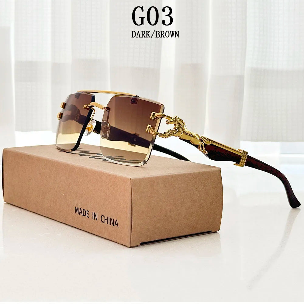 2025 Vintage Sunglass Men Square Sunglasses Women Free Shiping Luxury Fashion Glasses Gafas De Sol Hombre Lunette Soleil Femme