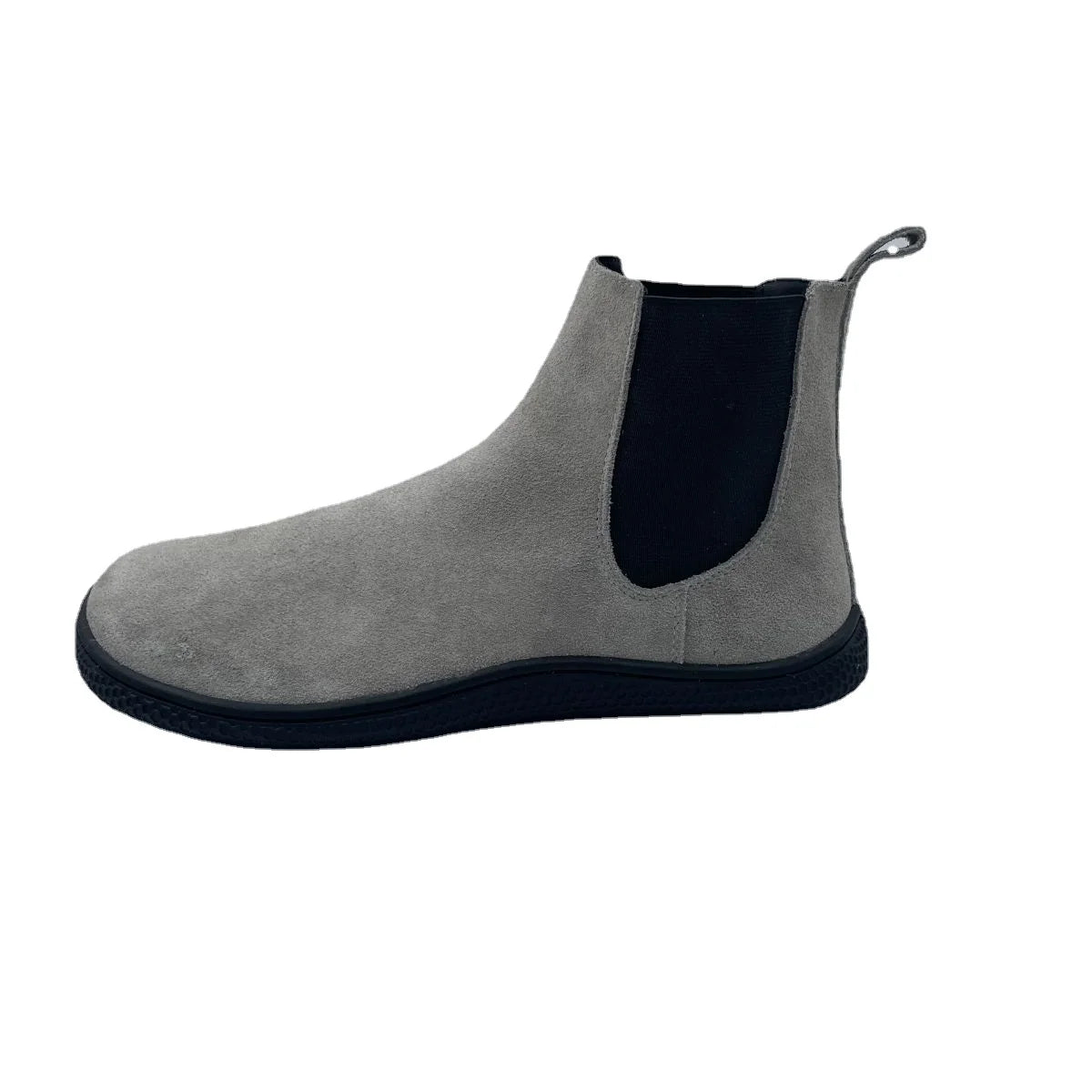 Tipsietoes Chelsea Barefoot Spring Autumn Genuine Cow Suede Waterproof Leather Boots With Leather Linning Inside For Women
