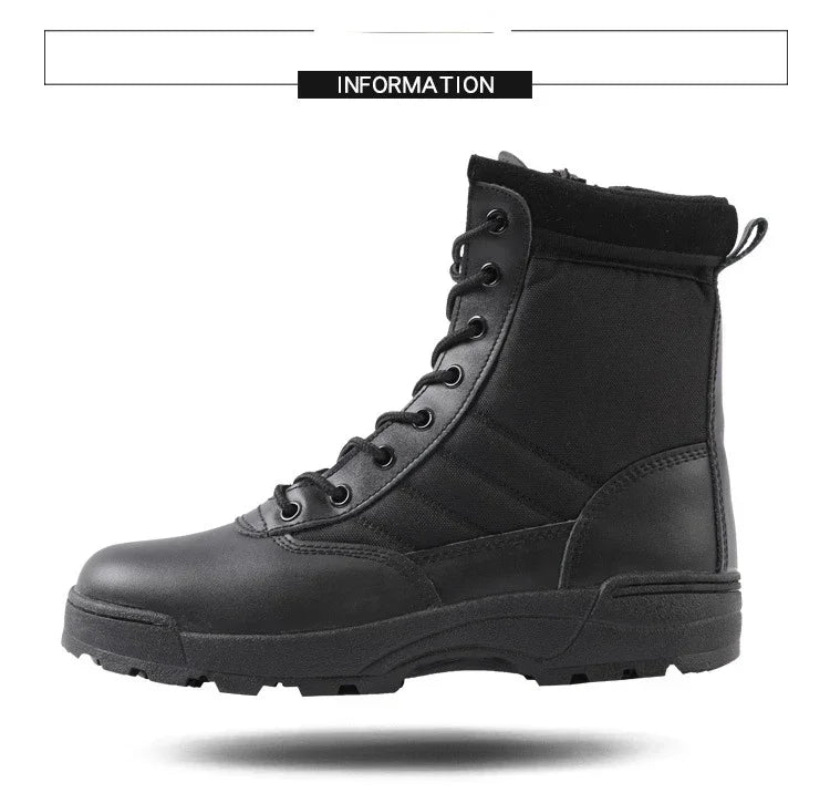 Hot Sale Men Desert Boots High Quality Anti-Slip Men Ankle Boot Unisex Outdoor Hiking Boots Wear-Resistant Men Work Safety Shoes