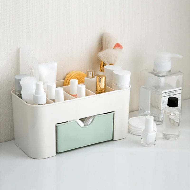 Cosmetics storage drawer sorting box desktop cosmetics storage box jewelry skin care products lipstick facial mask storage box