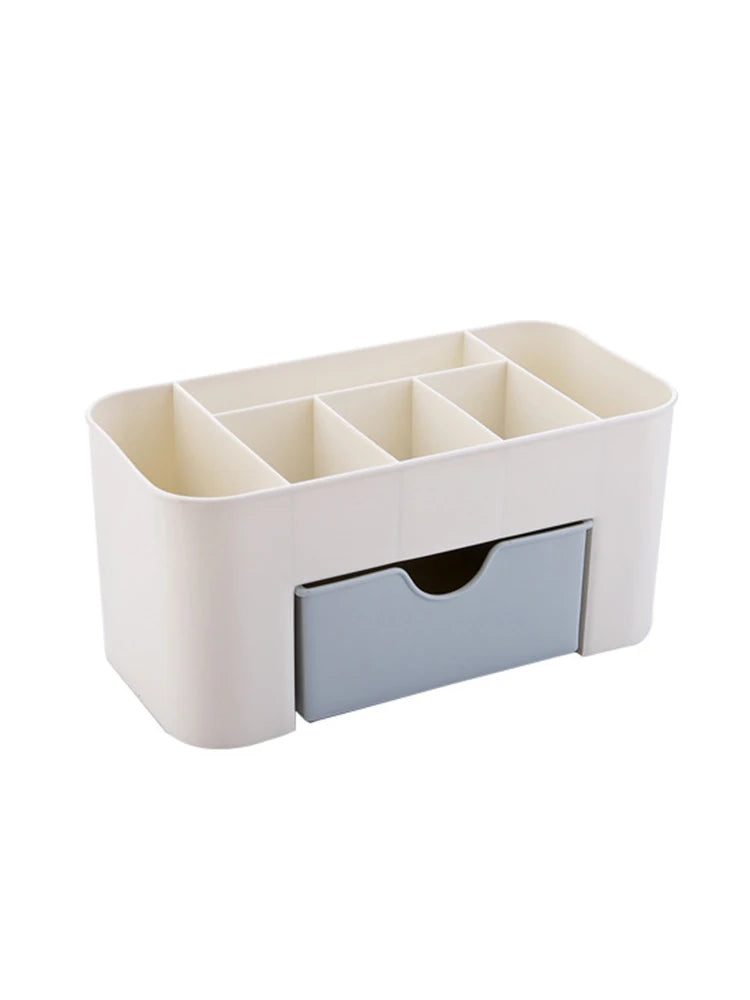Nail Storage Box Container Cotton Swab Storage Box Accessories Cleaning Desktop Tools Multifunctional Jewelry Box Cosmetic stor