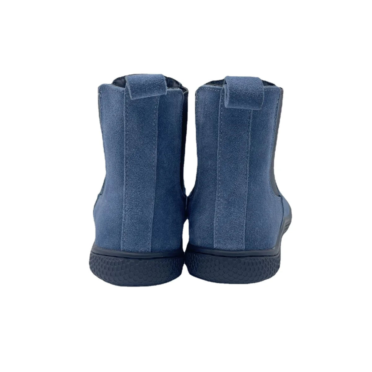 Tipsietoes Chelsea Barefoot Spring Autumn Genuine Cow Suede Waterproof Leather Boots With Leather Linning Inside For Women