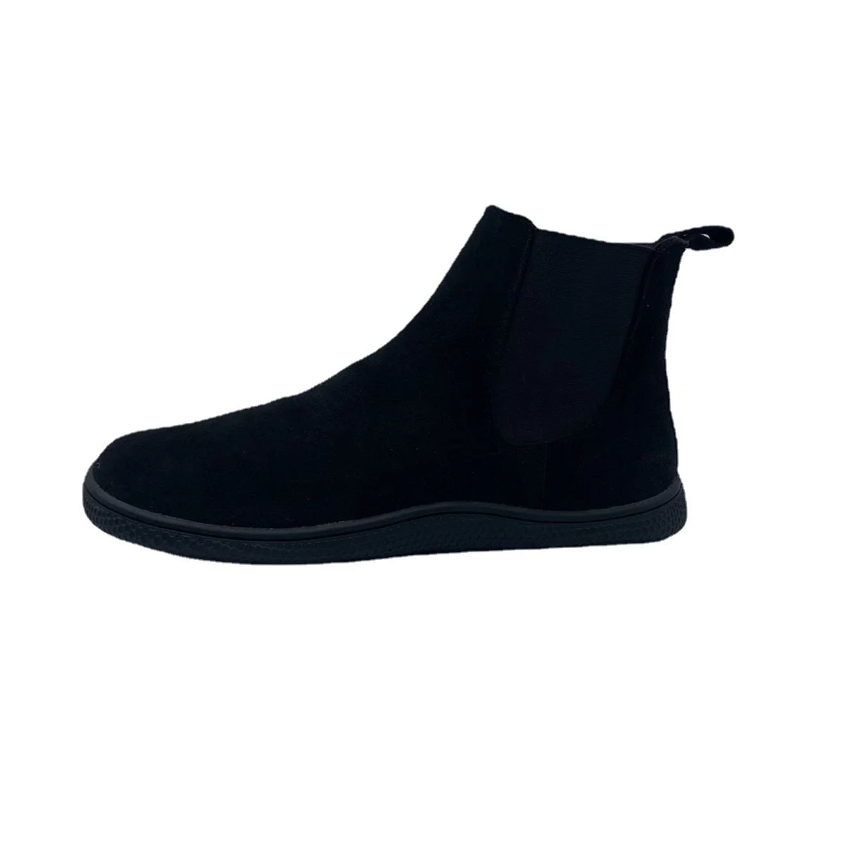 Tipsietoes Chelsea Barefoot Spring Autumn Genuine Cow Suede Waterproof Leather Boots With Leather Linning Inside For Women