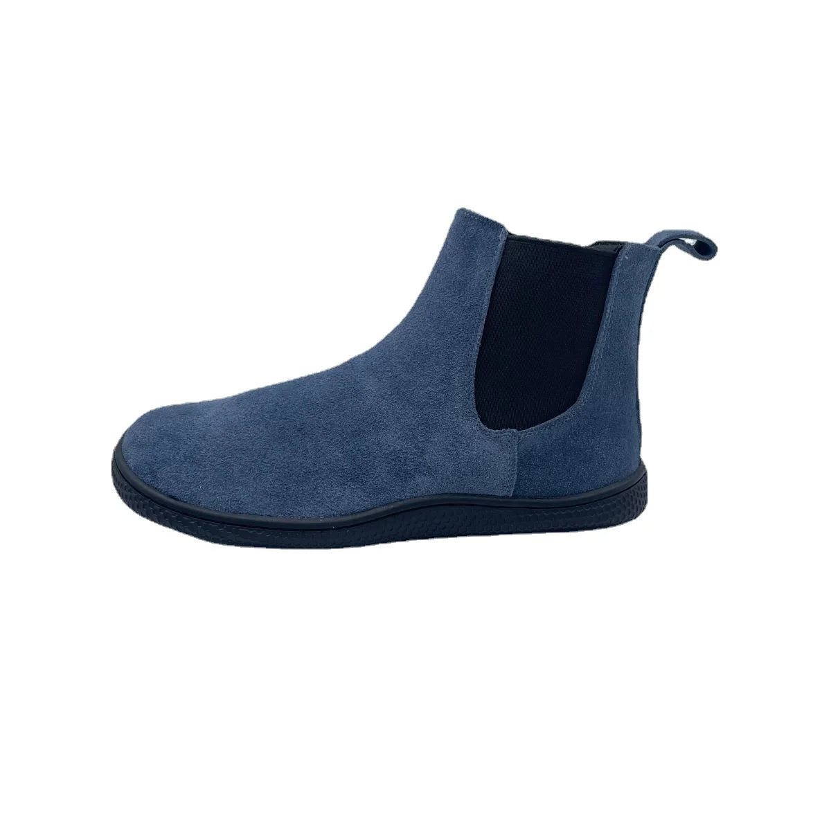 Tipsietoes Chelsea Barefoot Spring Autumn Genuine Cow Suede Waterproof Leather Boots With Leather Linning Inside For Women