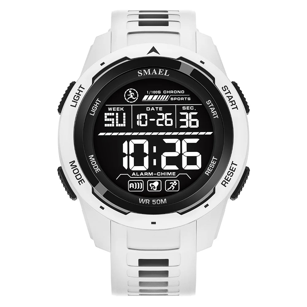 Military Watch Men Sports Watches Digital LED 50M Wateproof 8105C S Shock Resistant Military Watches Amry Men's Wristwatches