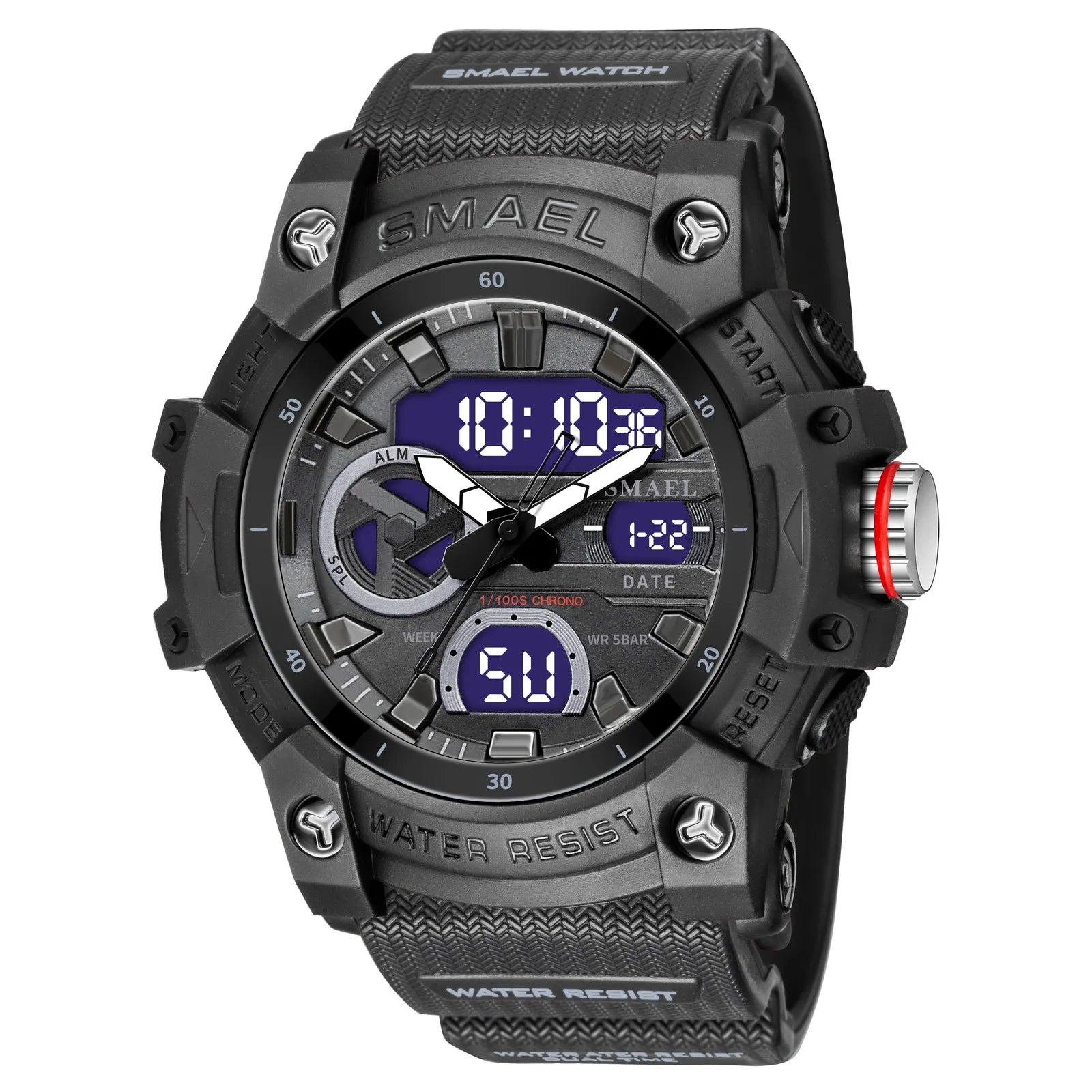 Sport Watches Waterproof SMAEL Brand Dropshipping Watch Stopwatch Alarm Clock 8086 Young Fashion Quartz Wristwatches