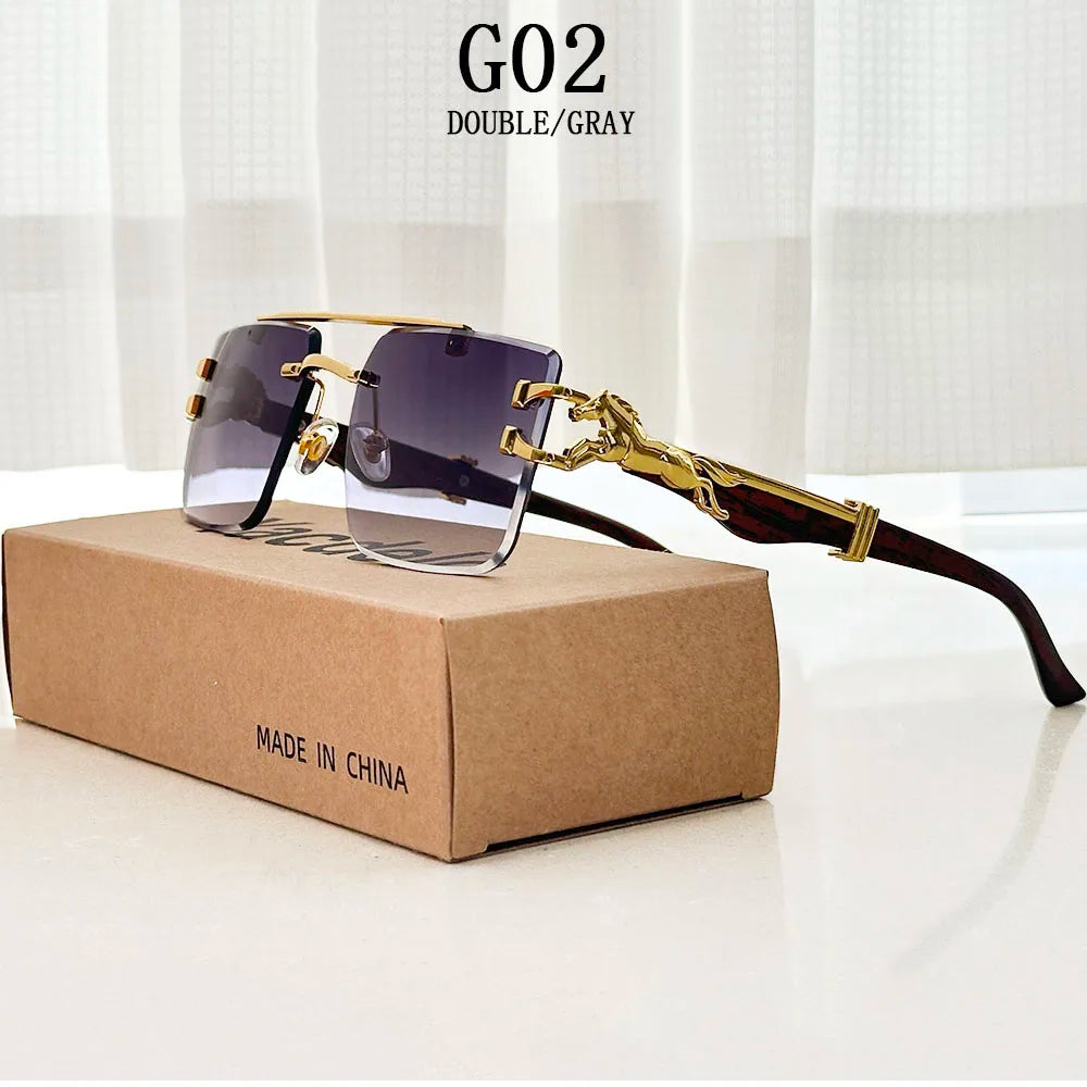 2025 Vintage Sunglass Men Square Sunglasses Women Free Shiping Luxury Fashion Glasses Gafas De Sol Hombre Lunette Soleil Femme