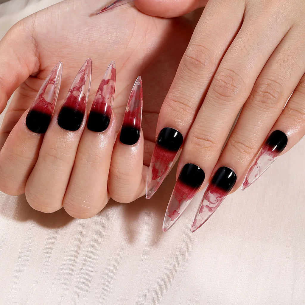 24pcs/1set Nude Press On Nails With White Tip Lightweight And Easy To Stick Fake Nail For Women And Girl Nail Salon Diy Nails
