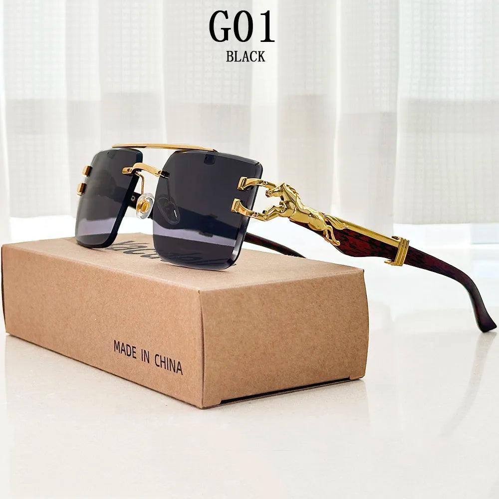 2025 Vintage Sunglass Men Square Sunglasses Women Free Shiping Luxury Fashion Glasses Gafas De Sol Hombre Lunette Soleil Femme