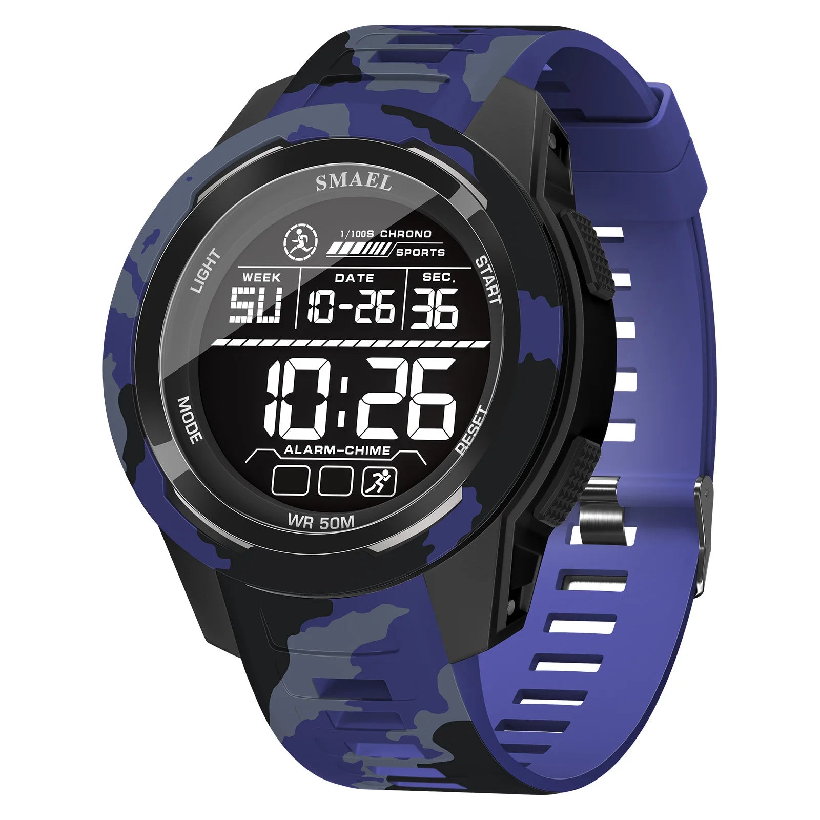 Military Watch Men Sports Watches Digital LED 50M Wateproof 8105C S Shock Resistant Military Watches Amry Men's Wristwatches