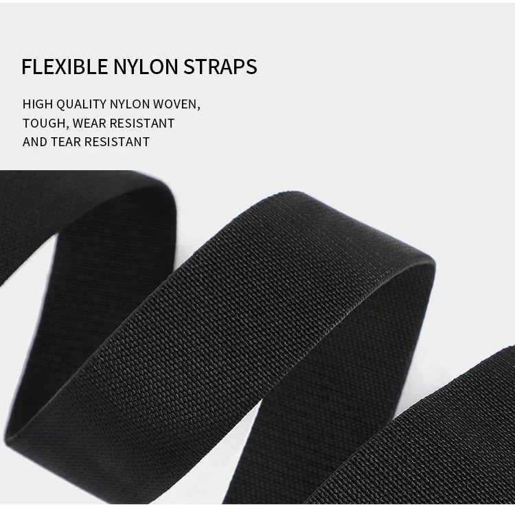 New Quick Release Pluggable Buckle Sports Belt Breathable ElasticMen Belts For Men Elastic Pants Belt