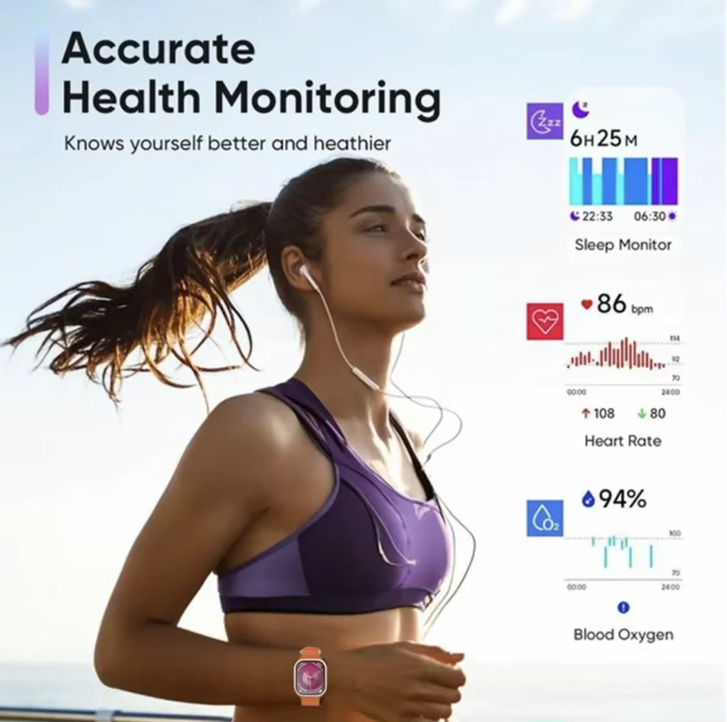 KESHUYOU T800 Ultra Smart Watch 8 For Men And Women With Bluetooth Call 1.99 Inch Hd Screen Smartwatch