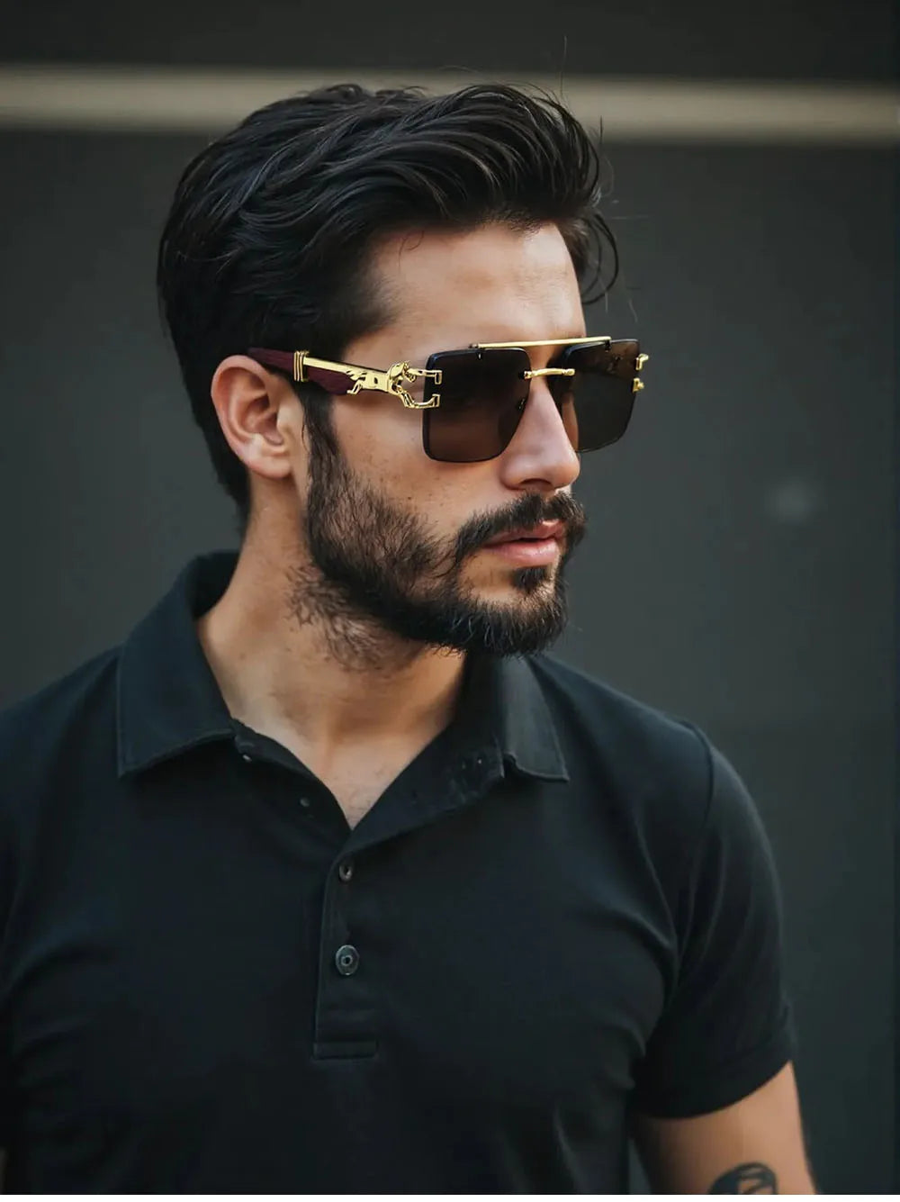 2025 Vintage Sunglass Men Square Sunglasses Women Free Shiping Luxury Fashion Glasses Gafas De Sol Hombre Lunette Soleil Femme