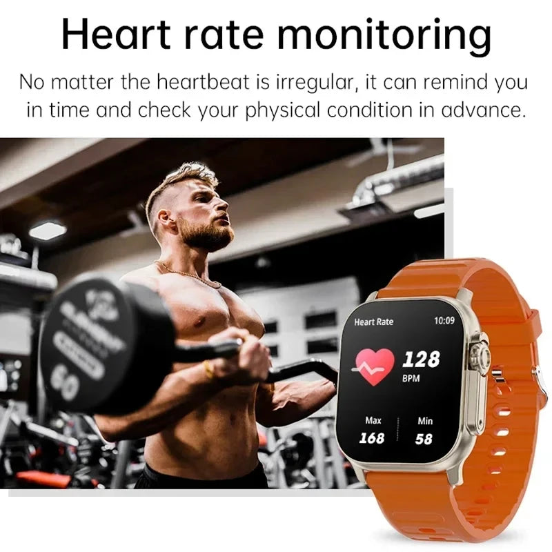 KESHUYOU T800 Ultra Smart Watch 8 For Men And Women With Bluetooth Call 1.99 Inch Hd Screen Smartwatch