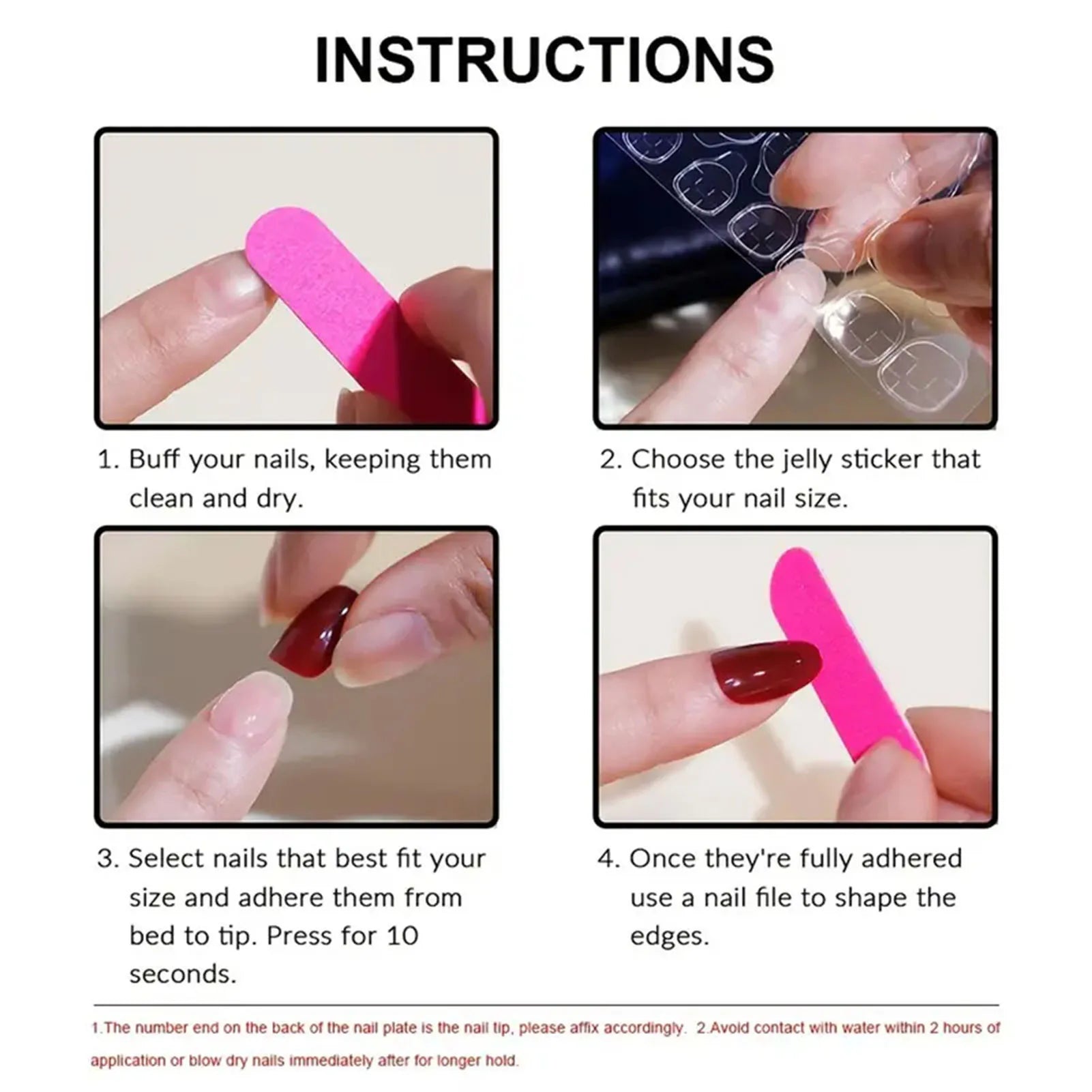 24pcs/1set Nude Press On Nails With White Tip Lightweight And Easy To Stick Fake Nail For Women And Girl Nail Salon Diy Nails