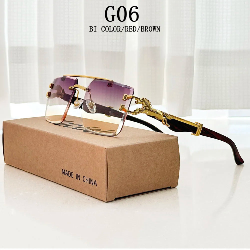 2025 Vintage Sunglass Men Square Sunglasses Women Free Shiping Luxury Fashion Glasses Gafas De Sol Hombre Lunette Soleil Femme