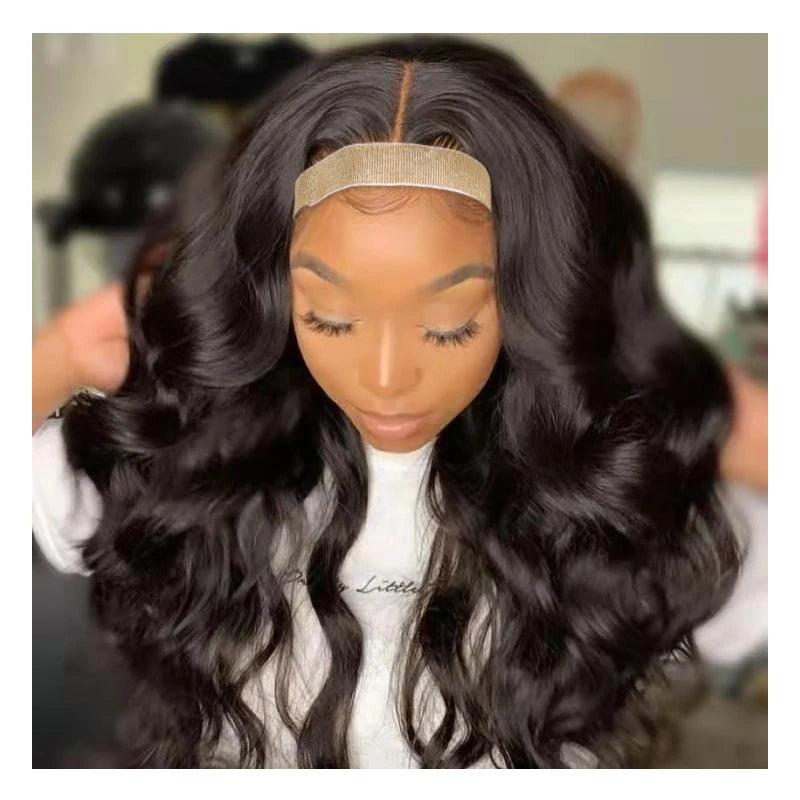Wig Installation Kit Set Include 1Pcs 3In1 Hair Brush 1Pcs 120Ml Melting Spray For Lace Wigs 1Pcs Golden Shiny Elastic Headband