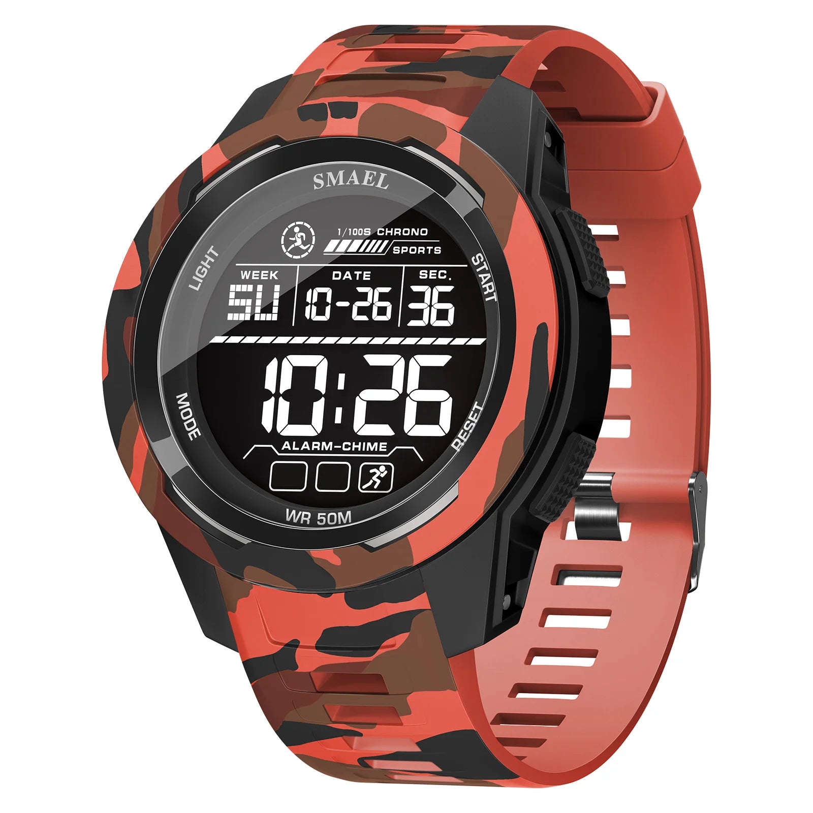 Military Watch Men Sports Watches Digital LED 50M Wateproof 8105C S Shock Resistant Military Watches Amry Men's Wristwatches